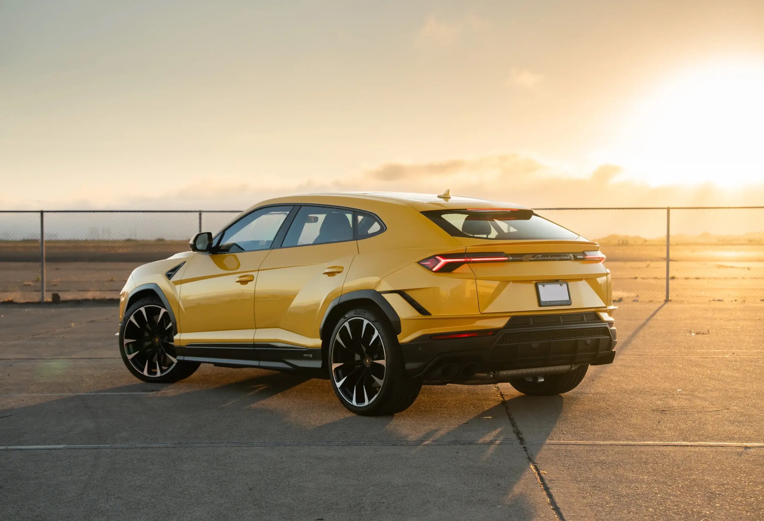 2023 Lamborghini Urus Sport — rear three-quarter view