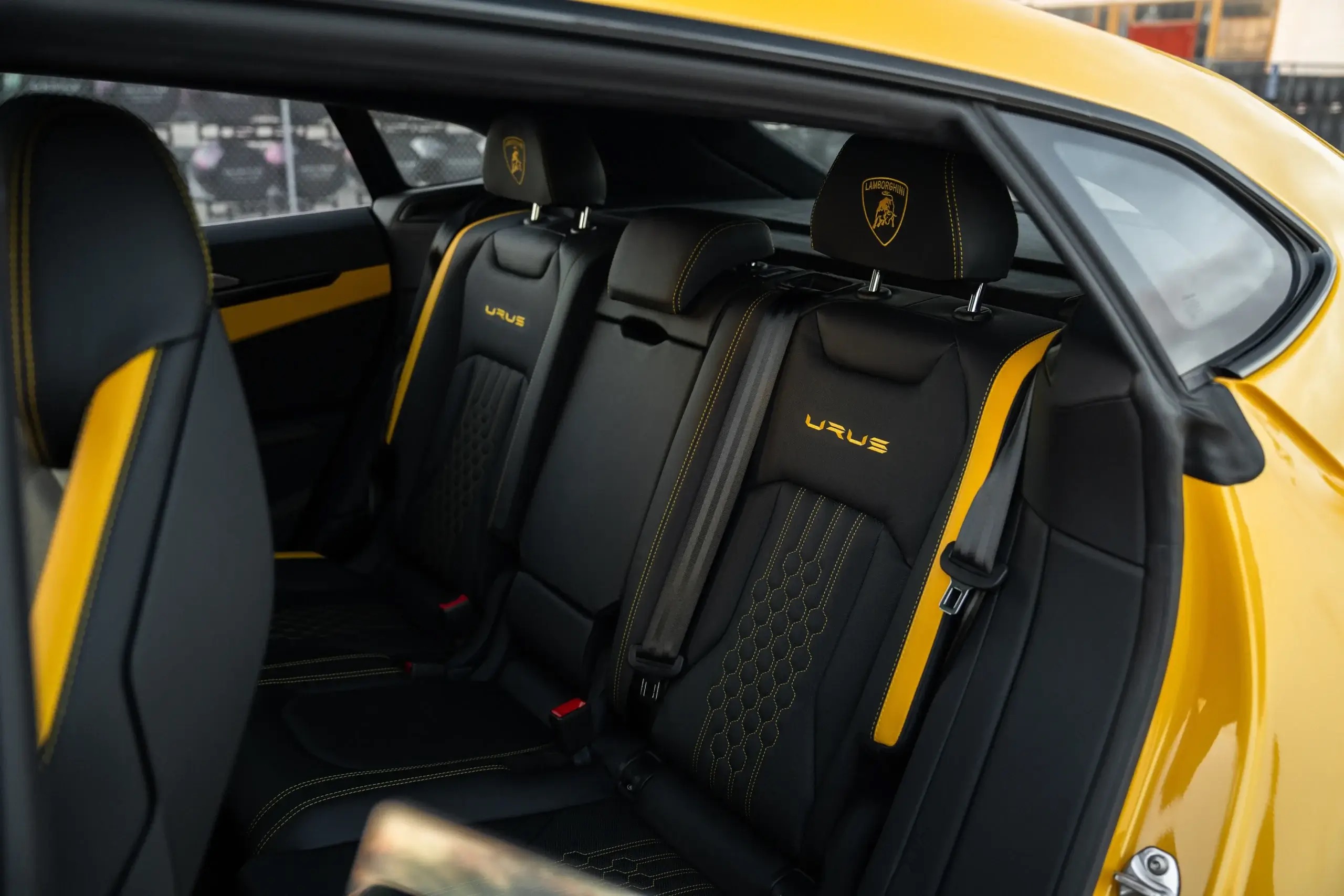 2023 Lamborghini Urus Sport — rear seats
